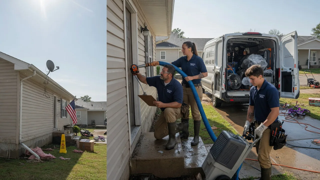 Ceiling Water Damage Restoration in Kingston Mines, IL near me